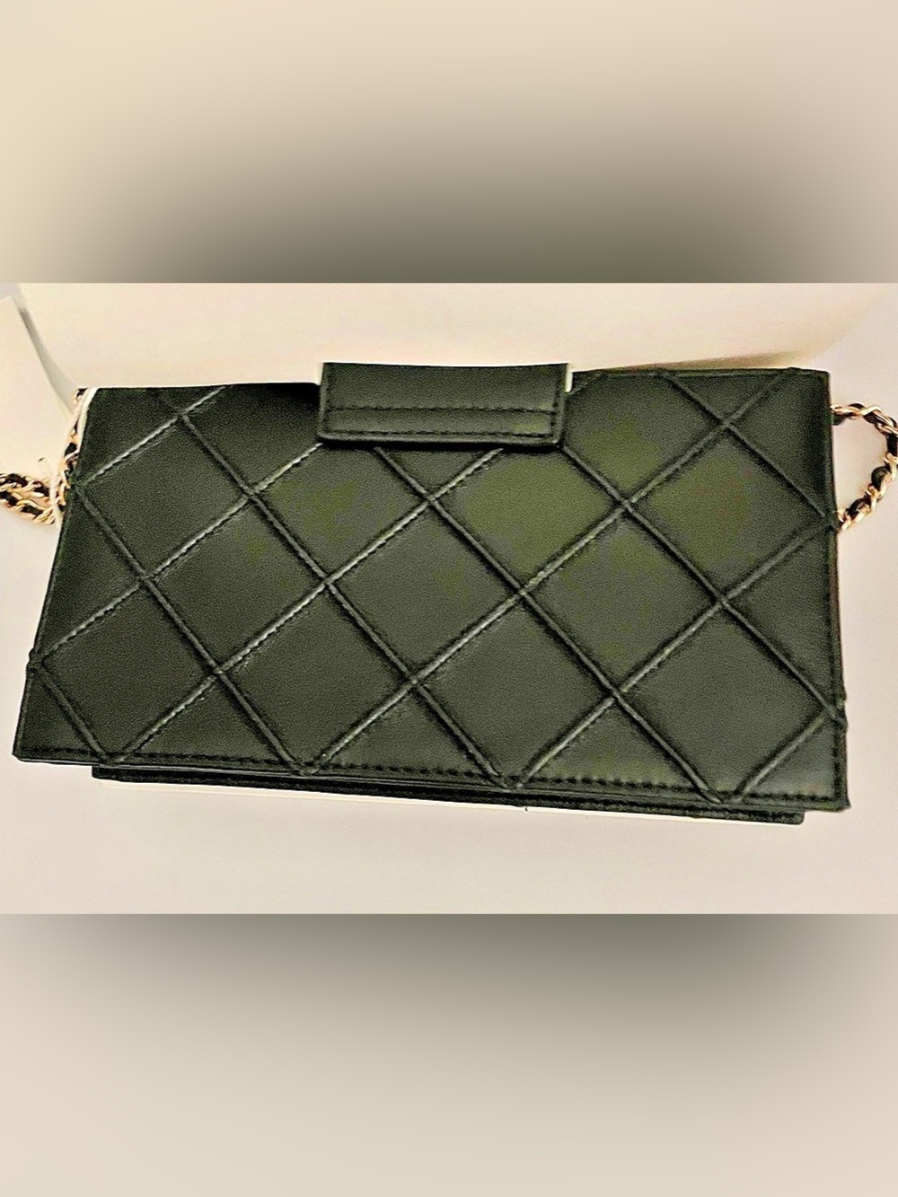 Tory Burch Mini Fleming Crossbody in Black